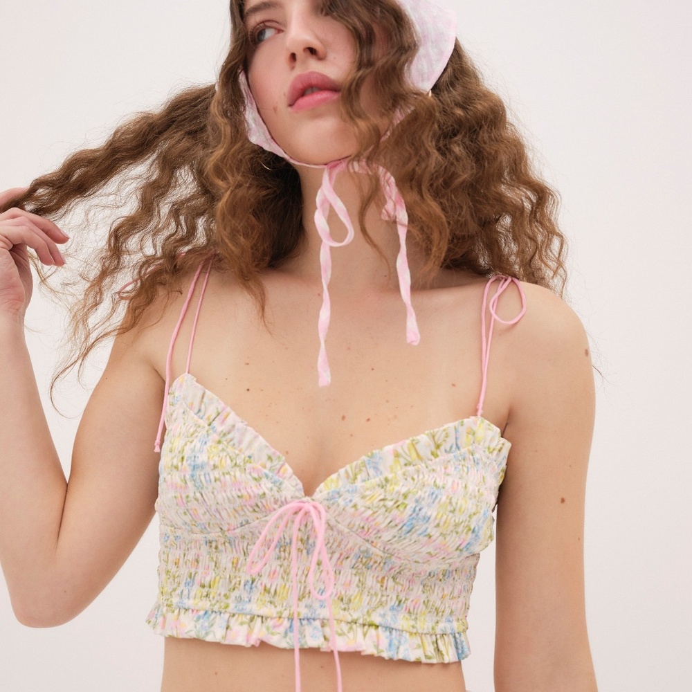 Glitter Garden Top